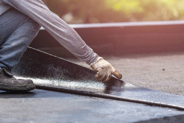 Professional Emergency Waterproofing technician working in Morris, IN